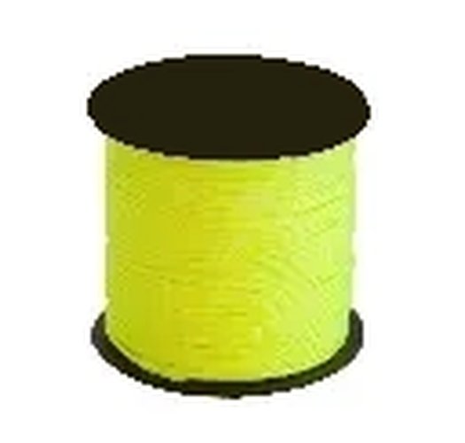 Maurerschnur FLUO YELLOW auf PVC-Rolle 1 mm x 100m