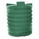 Réservoir de stockage hors sol 5000l (Ø180x212) 180kg rond d'eau potable