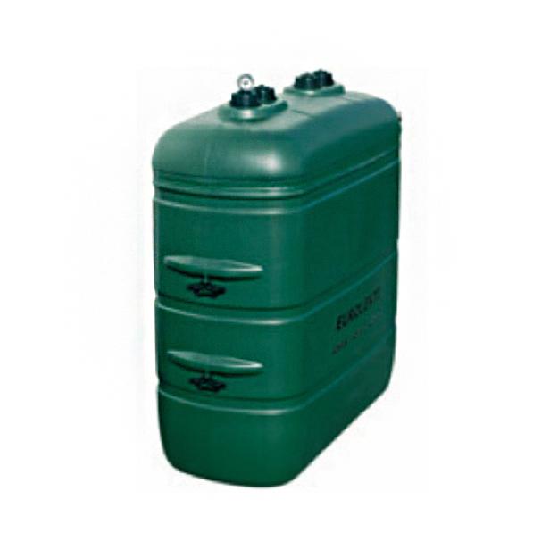 Mazouth Tank grün 1500l doppelwandig oberirdisch PE