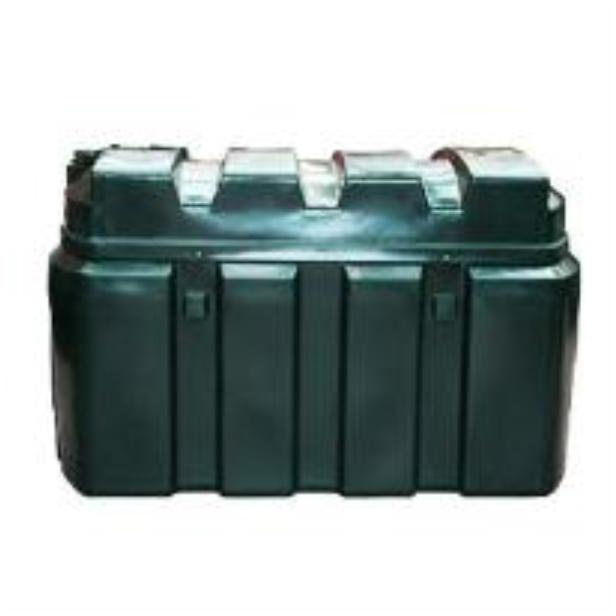 Mazouttank groen 2500l dubbelwandig bovengronds PE 