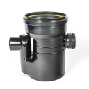 PE-Auffangwanne Ø 315 1x110 1x110 Siphon mit Kragen