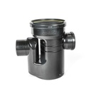PE-Auffangwanne Ø 315 1x160 1x160 Siphon mit Kragen