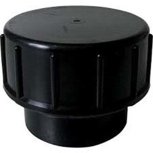 PE-Ablassschraube 75mm mit Schraubkappe BENOR