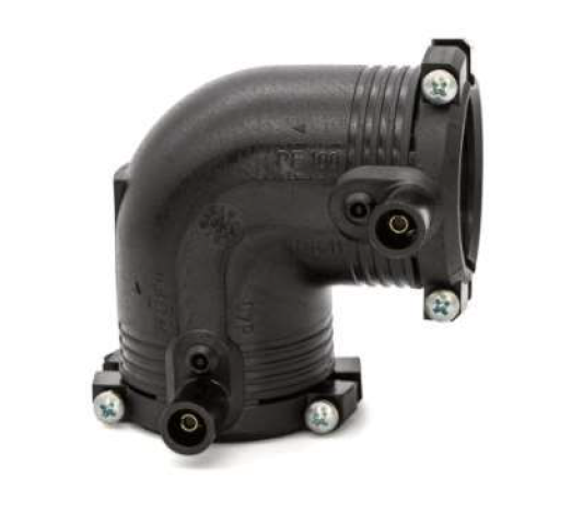 PE pressure electrofusion bend dia 63mm 90° SDR11 PN16