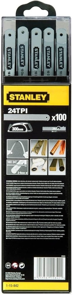 Stanley metaalzaagblad 300mm/24T 