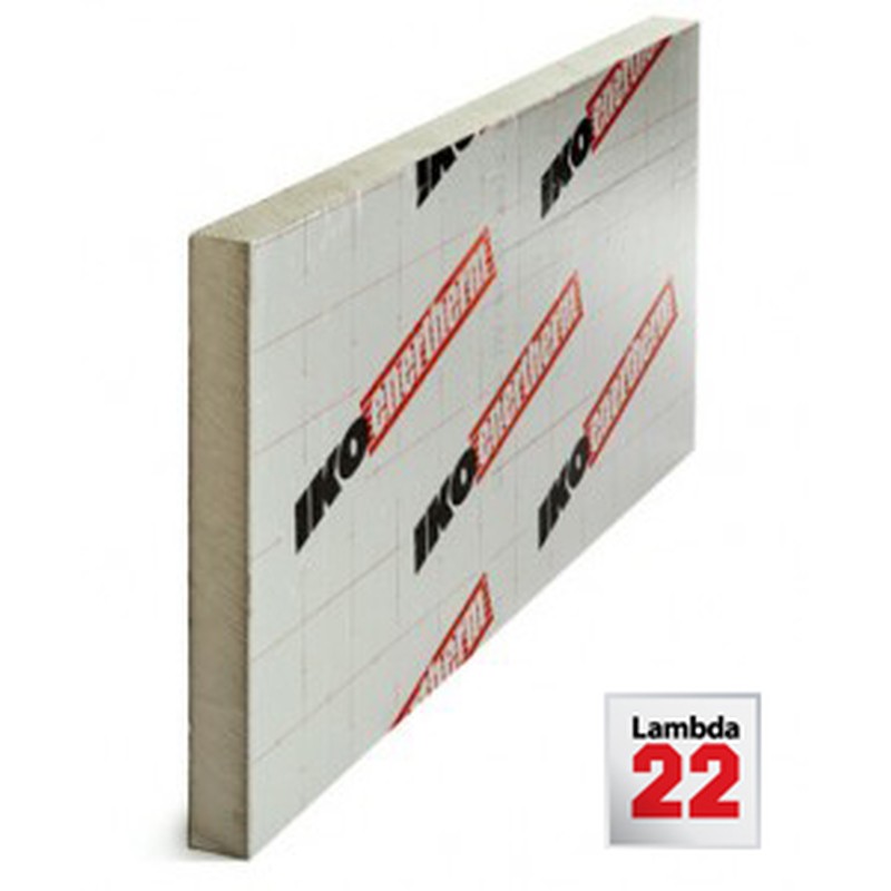 PIR 8 cm Iko enertherm Alu RB 1,2x0,6m (4,32m²/Pack) R=3,60