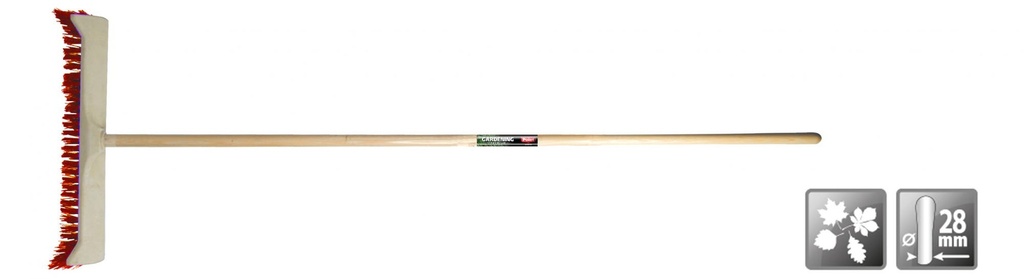 Brosse Balldozer 55 cm + manche polet