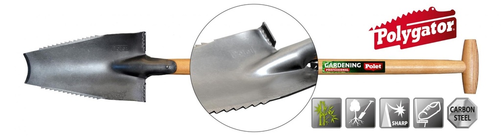 Spade boomwortelspade polygator Polet 