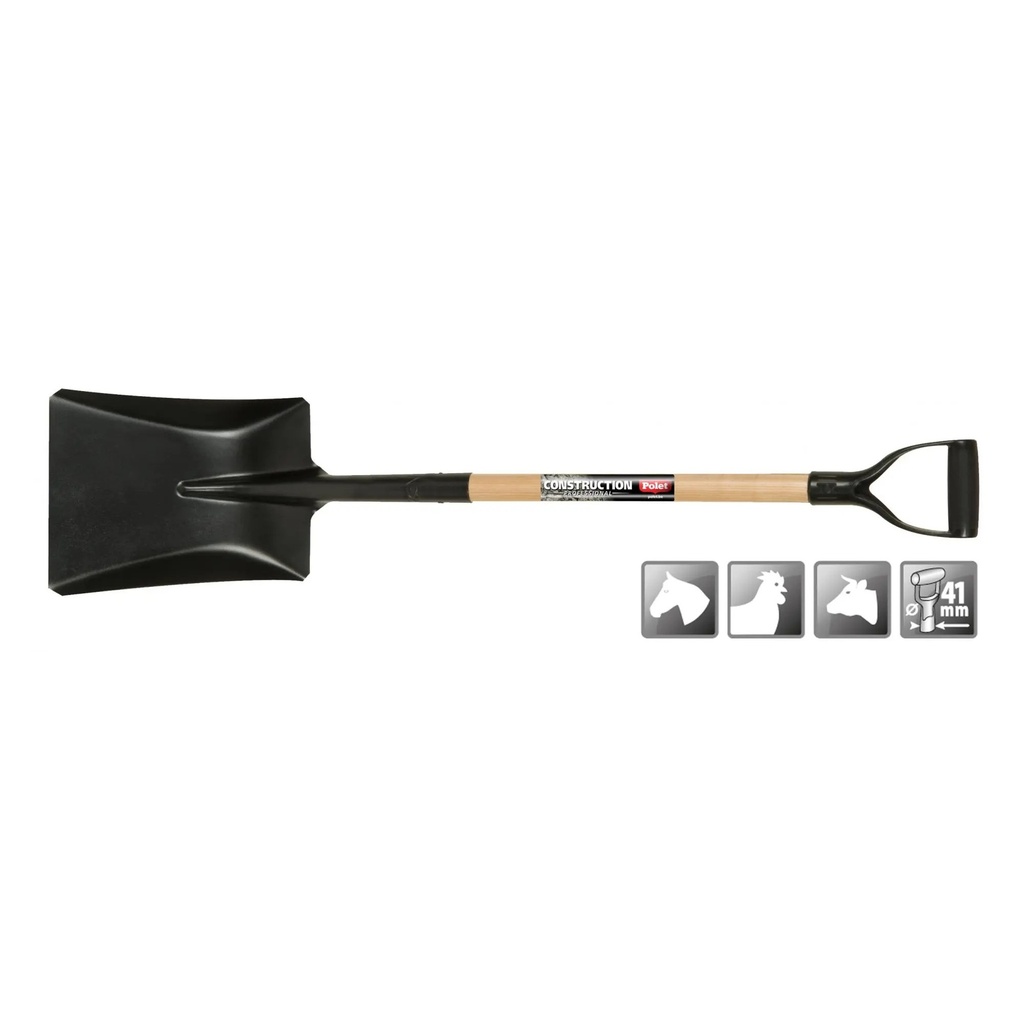 Pelle alu 320x260 D-tige Polet