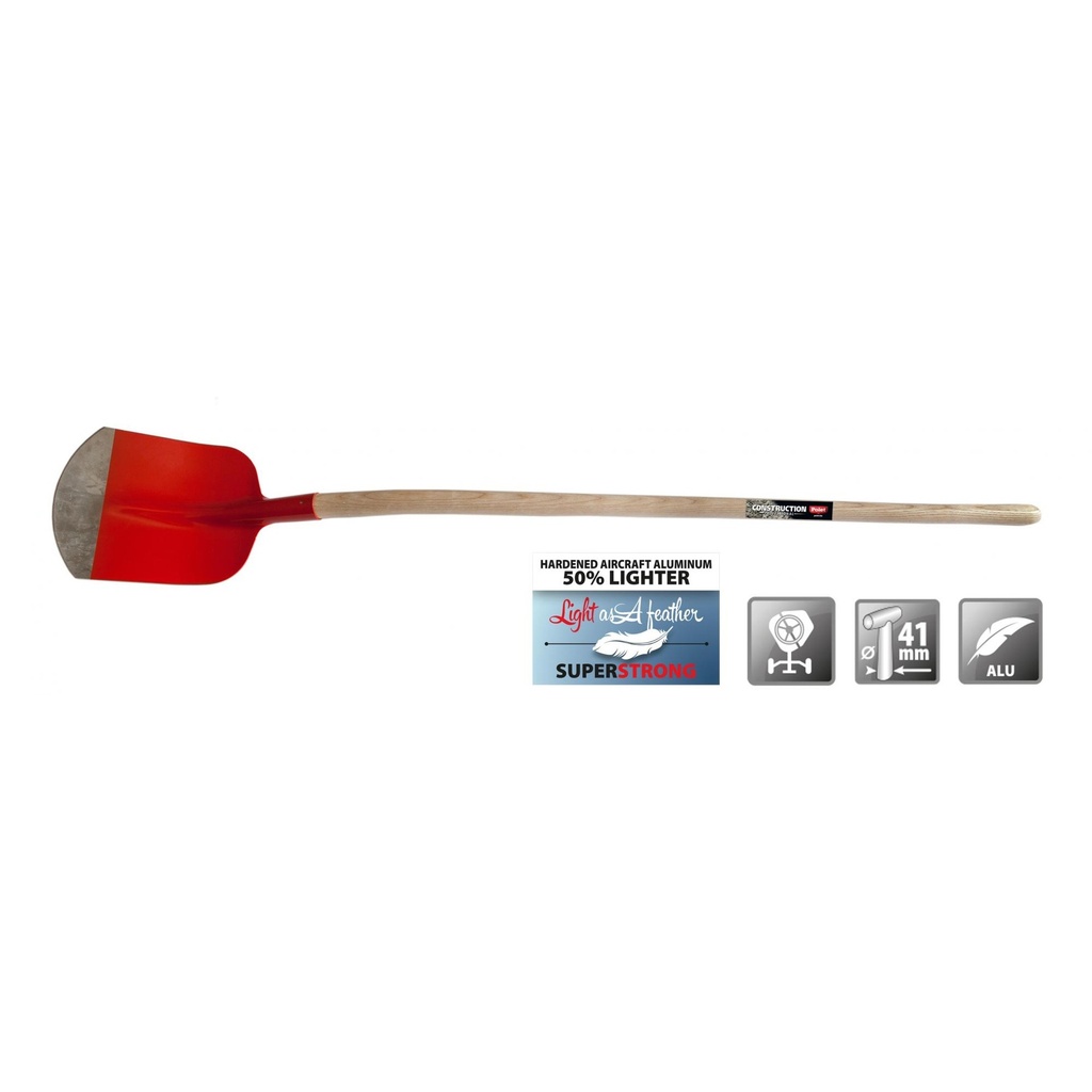 Pelle no. 2 polet alu avec manche 1.3m
