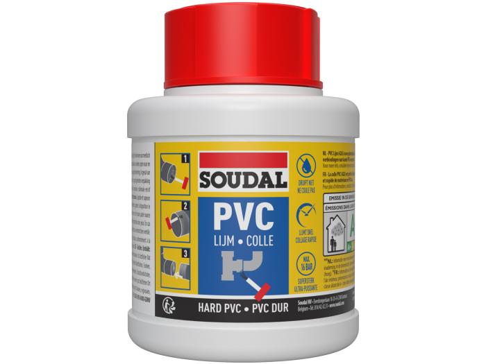PVC-Klebstoff Soudal 1/4 l
