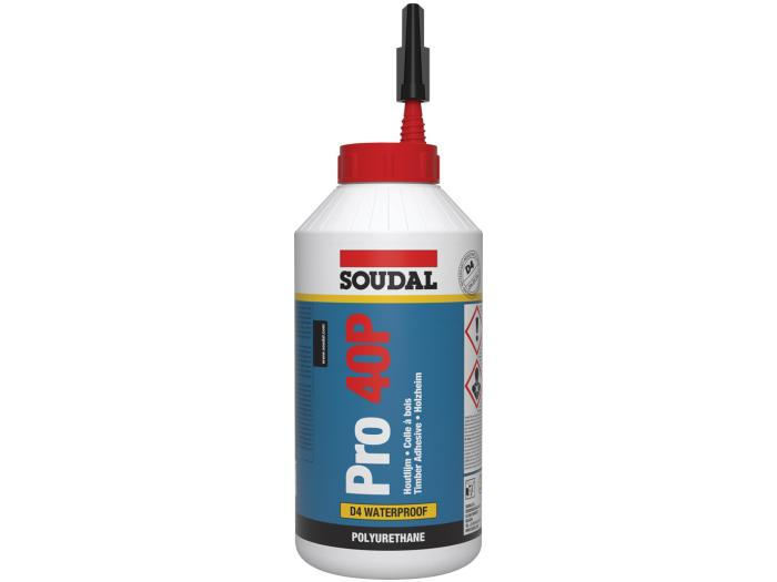 Klej do drewna soudal 750 g PRO40P