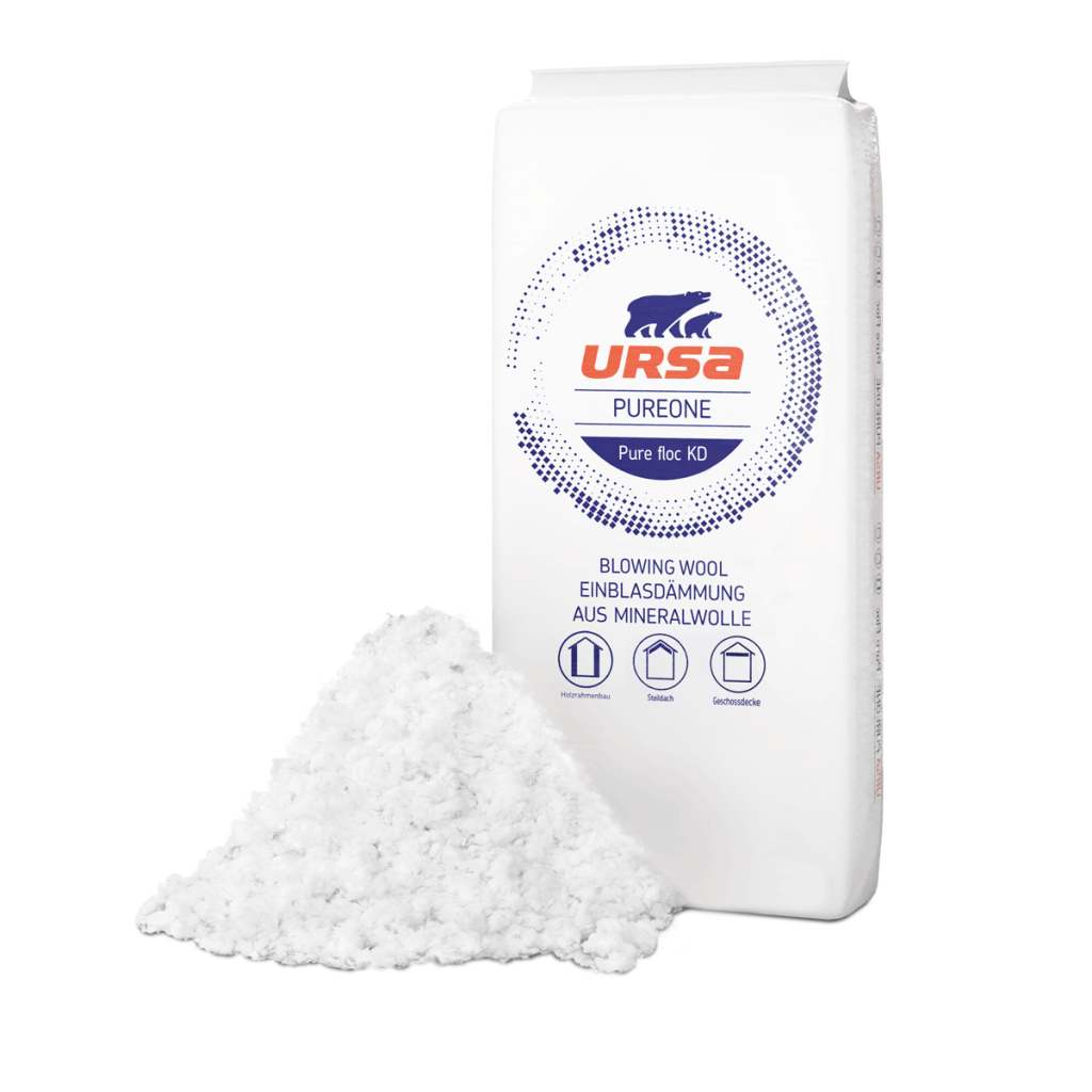 Ursa Pure Floc KD (16,60 kg/worek) (30-65 kg/m³)