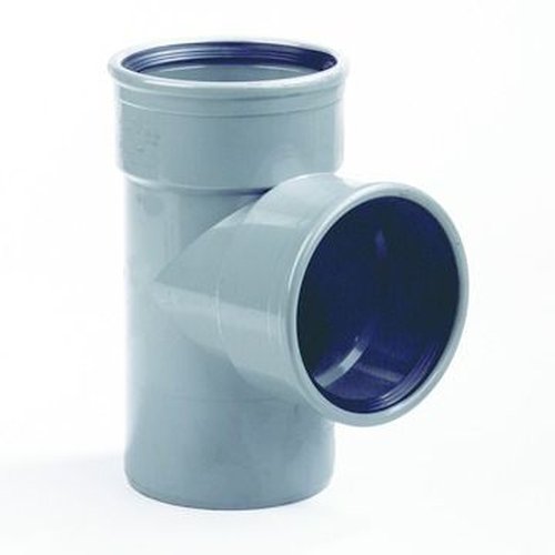 PVC rouge Pièce en T 250/160 87° 2xMSp gris benor SN4