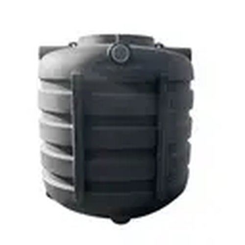 Zbiornik na szambo/wodę deszczową 2000 L TH budget czarny (155x130xH161) owalny 75 kg
