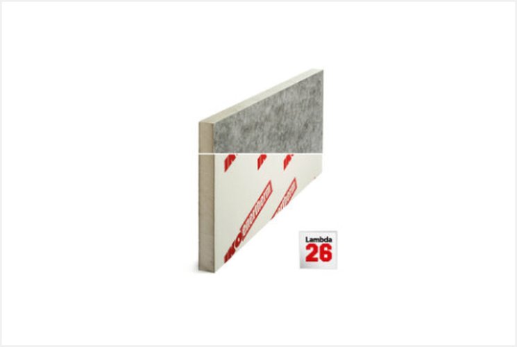 PIR 6 cm Iko Enertherm BM (1,2x0,6m) (5,76m²/Pack) RB R=2,20