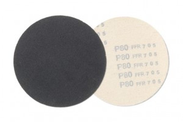 Klettrad Silikon FFR 125mm K040 ohne Löcher