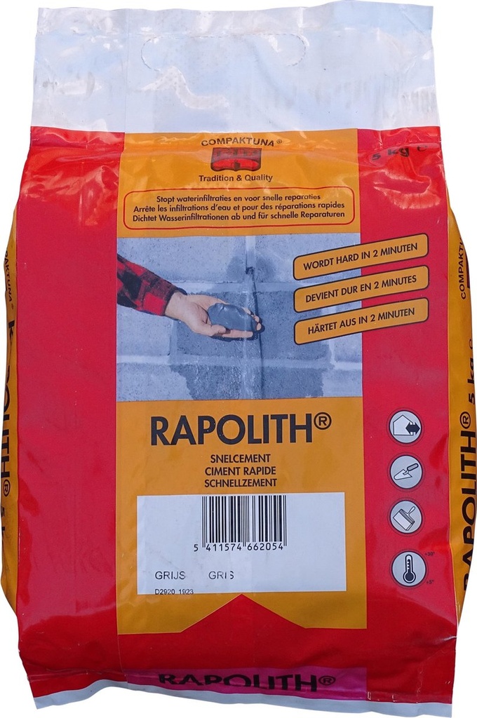 Fast cements 5 kg in plastic bag