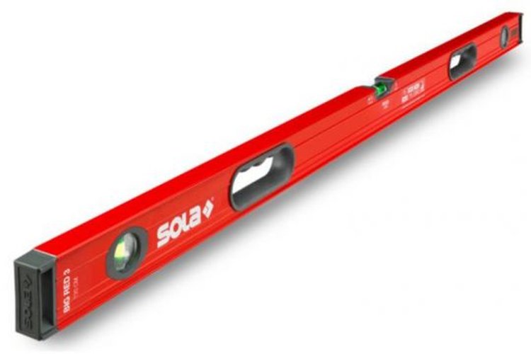 Spirit level sola aluminum 200 with handles BIG RED 3