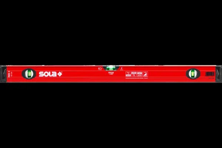 Poziomica sola aluminium RED 3100