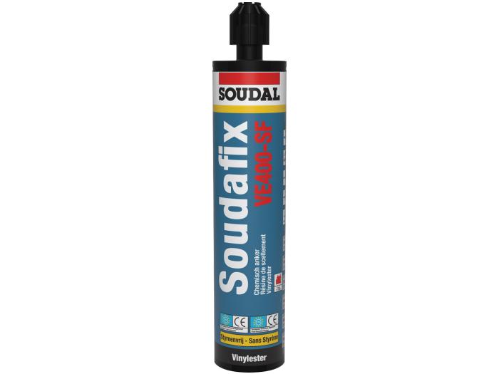 Soudafix chem. verankering VE400-SF 280ml Soudal 