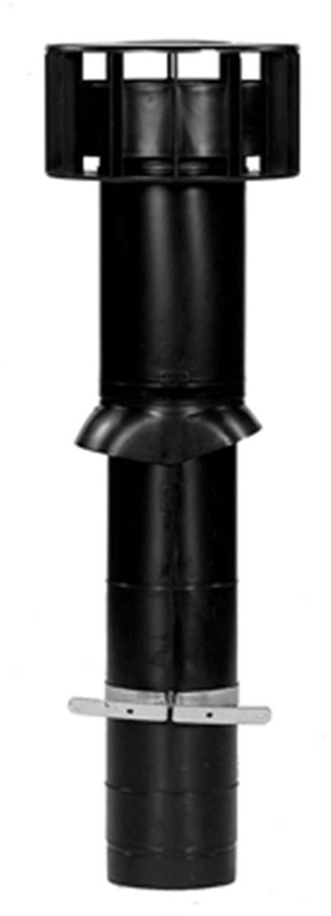 Ubbink Multivent ungedämmte Lüftungsdachdurchführung 131mm 270m³/h, 0189348