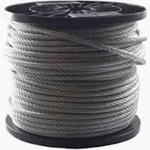 Câble en acier inoxydable 4 mm (100 lm/rouleau)