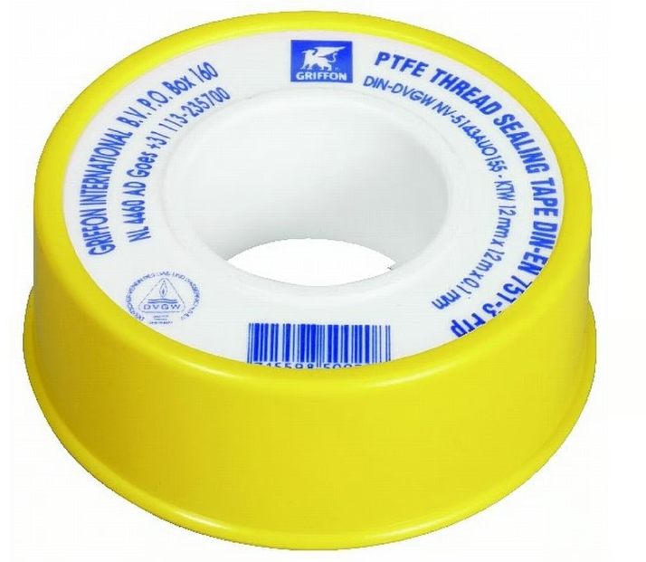 Teflon żółty 12 mm 0,1 mm