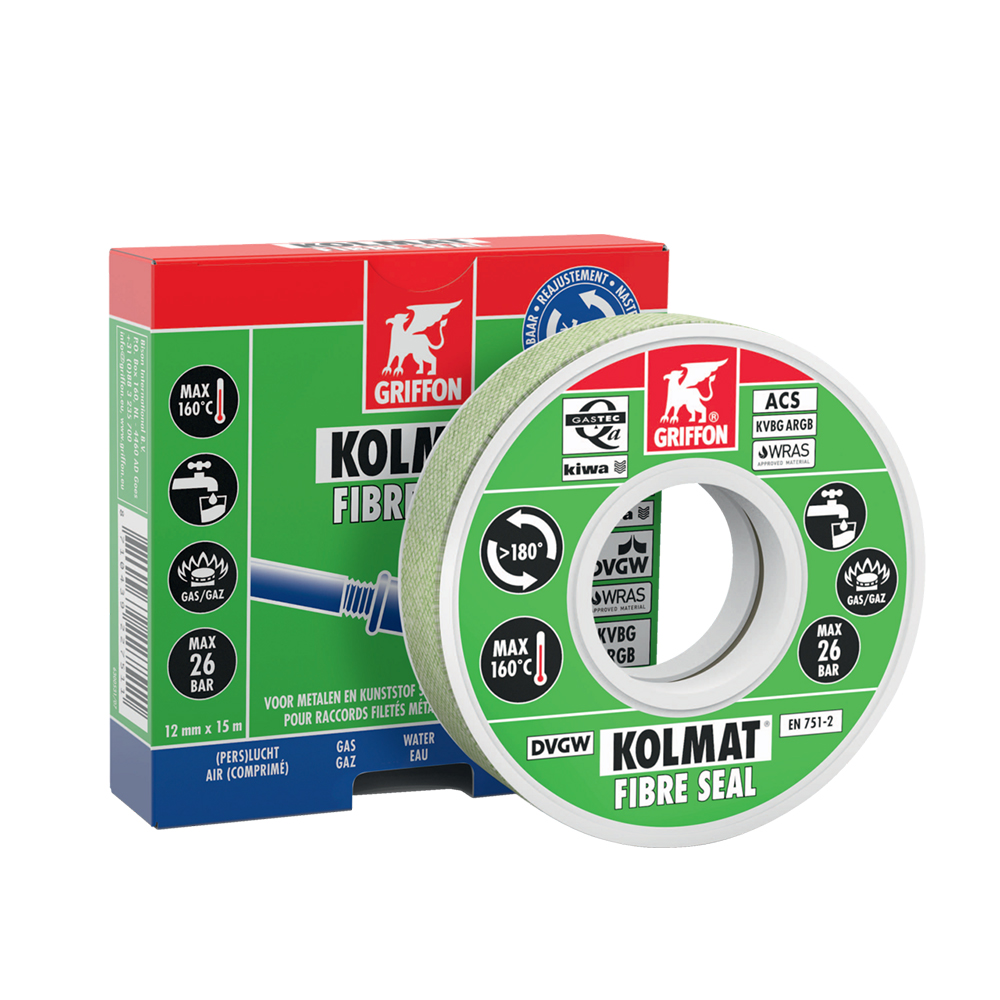kolmatische Faserdichtung 12mmx15m