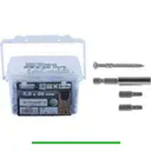 Vis pour panneaux d'aggloméré en acier inoxydable T25 5x60 240pcs