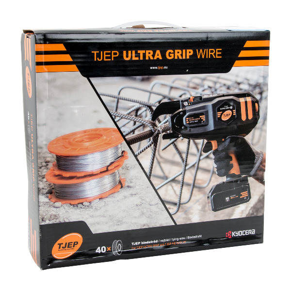 Drut w oplocie TJEP ultra grip o wysokiej wytrzymałości na rozciąganie 0,8 mm (100 m/pudełko/40 rolek) (48ds/pal)