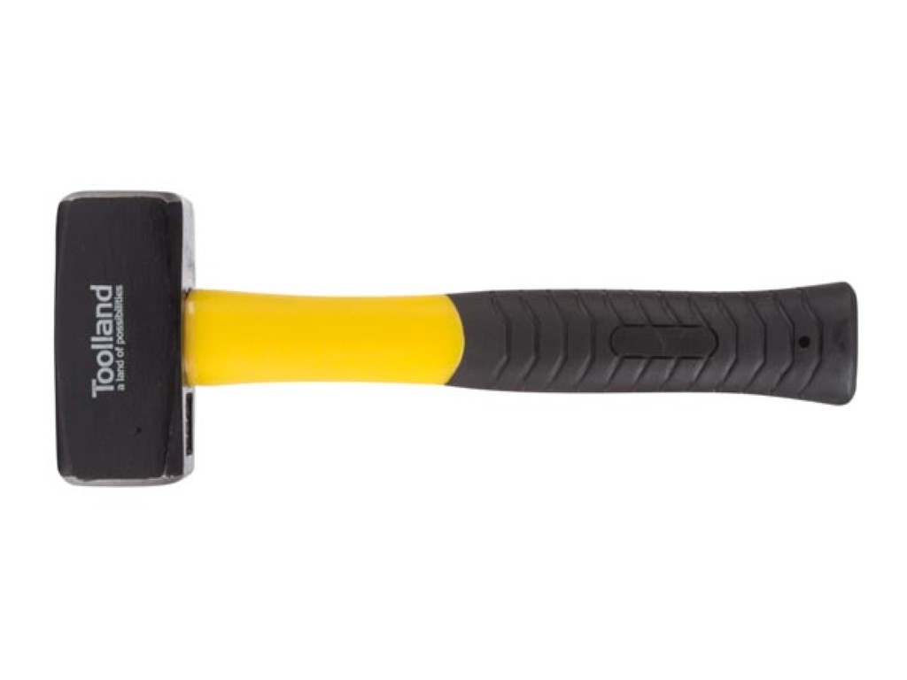 Marteau à poing Toolland - manche en fibre de verre - 1000g
