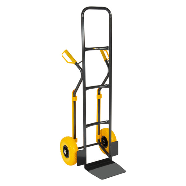 Transport cart steel gray 1.39m 200kg full wheel