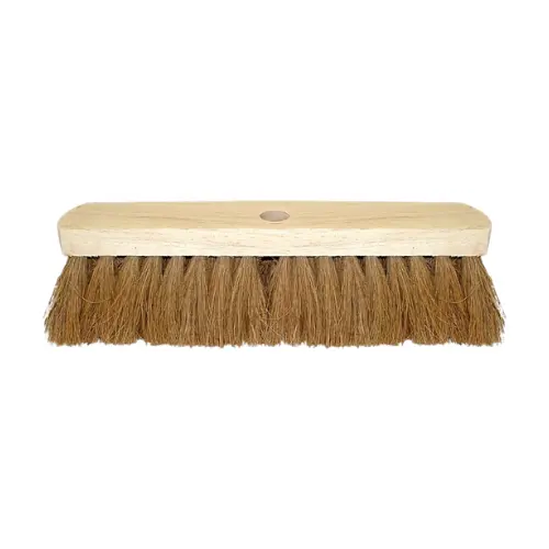 Brosse en coco 29 cm non peinte - bonne prise en main