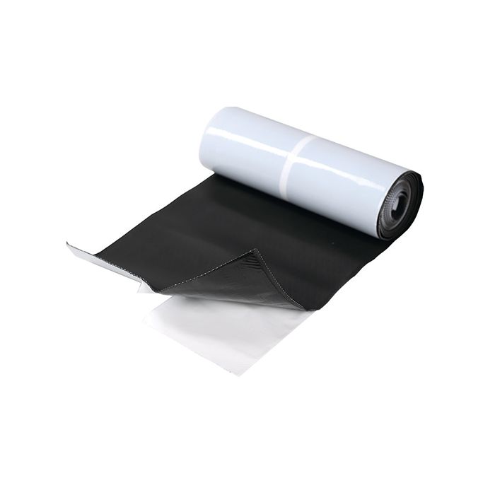 Cordon adhésif Tradex wave 5lm 0.3m large noir (Connectflex)