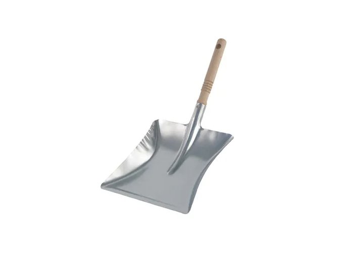 Schmutzkübel Metall mit Griff