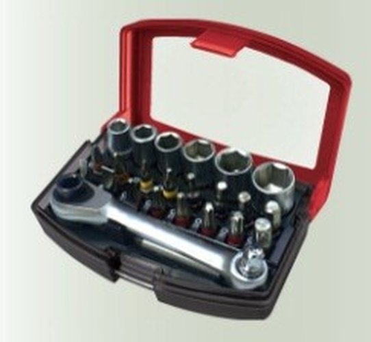 Utilvo 24-piece bit and hex socket set