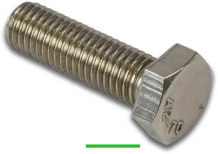 Schraube Sechskant M8x80 aus Edelstahl
