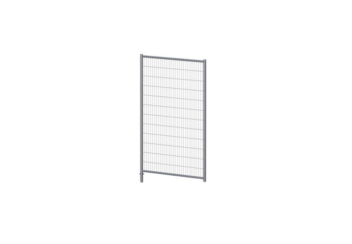 Brama podwórzowa Heras 120x200 kompletna M500