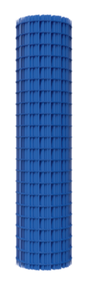 Chapenet blauw rol 50x1m (24rol/pallet)