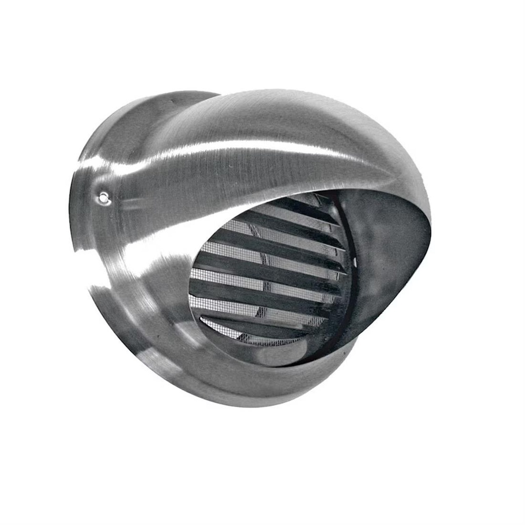 Dyfuzor kulisty 125 mm ze stali nierdzewnej z siatką