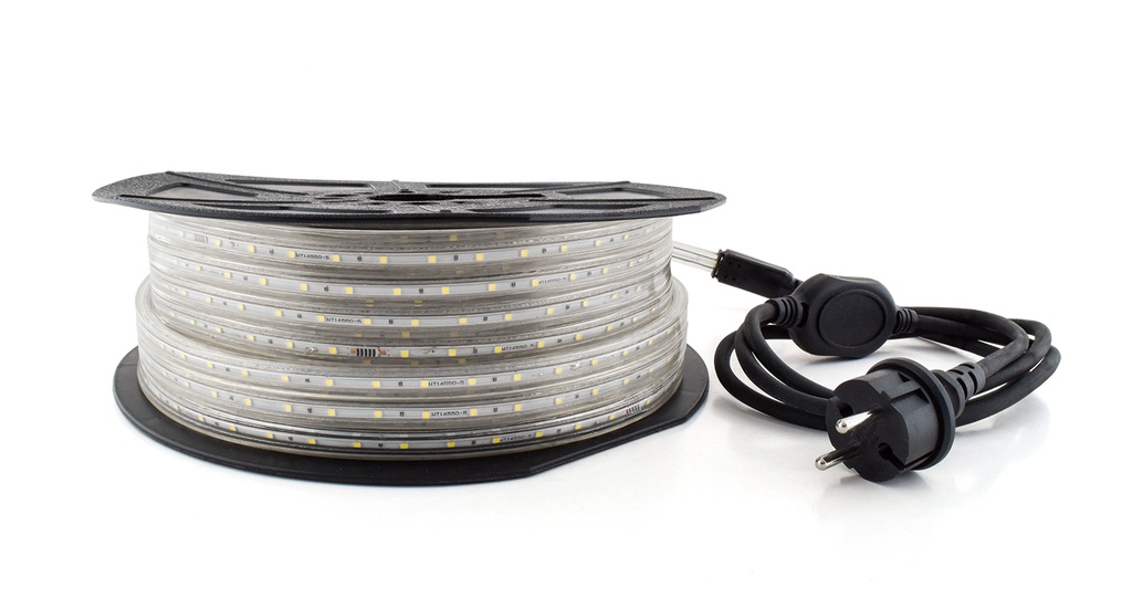 Led light hose 15m with plug / 60 LEDs per meter IP65
