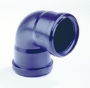 Coude sanitaire PP dia 32 87° Msp Noir