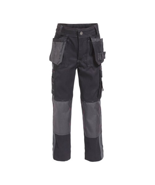 Work pants Dassy Seattle kids black/cement gray