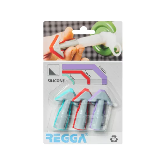 Embout pour cartouche droite en silicone Regga 3-5-8 mm