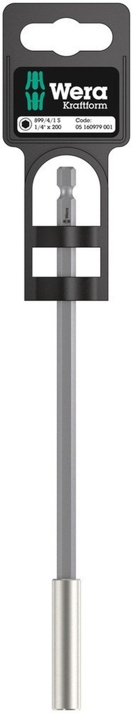 Uniwersalny uchwyt na bity z mocnym pierścieniem zaciskowym - 1/4" x 200 mm