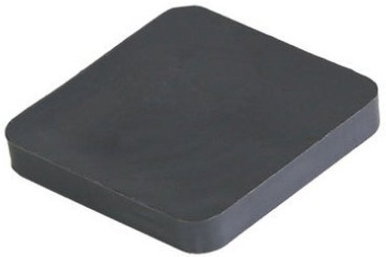 Mounting plate black 10mm 70x70mm (500pcs/bag)