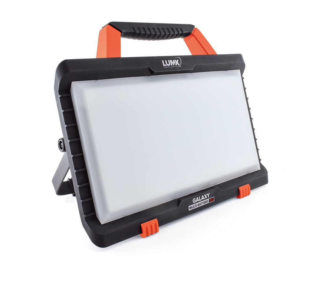 Galaxy Multi Battery - Reflektor LED/50W/IP54 + 5 adapterów baterii