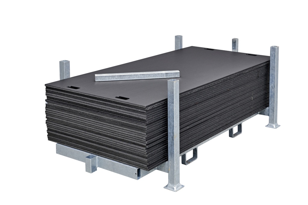 Ständer für Rammplatten 200x100cm verzinkt (nicht gefüllt)
