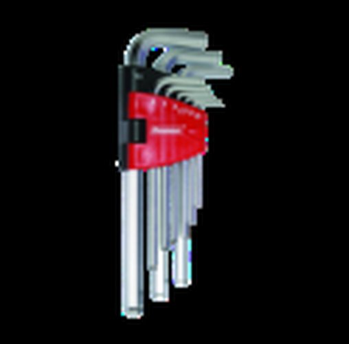 INBUSSLEUTEL SET 9st, BENMAN, maat (1,5-2-2,5-3-4-5-6-8-10)